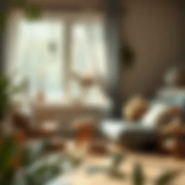 A cozy room filled with natural aromas