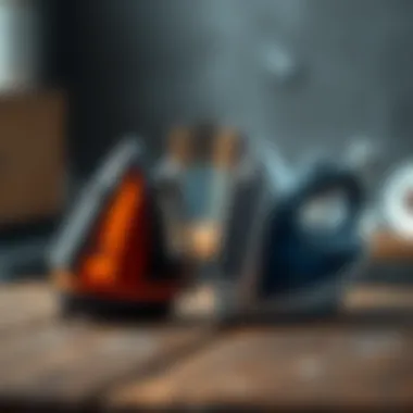 A side-by-side comparison of different iron specifications